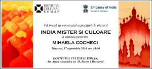 Invitatie India Mister si Culoare - c