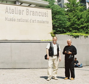 25. Mai 2004 - Atelier Brâncusi, Teodor Vescu et Corneliu Ionescu, Paris