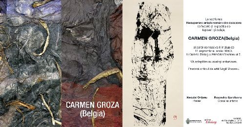 Carmen Groza, expozitie la Galeria Dialog a Sectorului 2