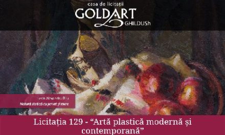 Artă modernă și contemporană, la licitația Goldart de luni, 15 septembrie