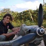 Pictorul George Băjan, constructor de avioane