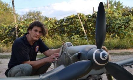 Pictorul George Băjan, constructor de avioane