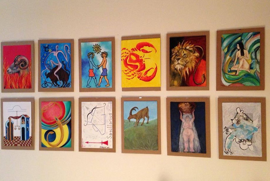 Claudiu Victor Gheorghiu participă la expoziția  “L’OROSCOPO DICE CHE…”